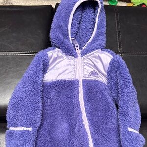 Snozu Kids Purple Fleece Jacket